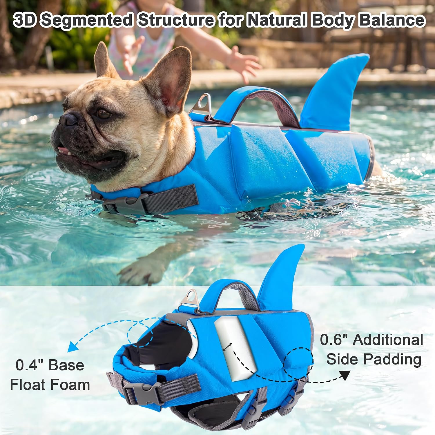 3D buoyancy structure breakdown and wearing effect